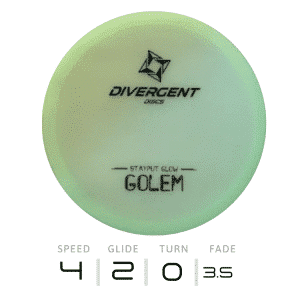 GOLEM - StayPut GLOW - Ultra Flex | Divergent Discs
