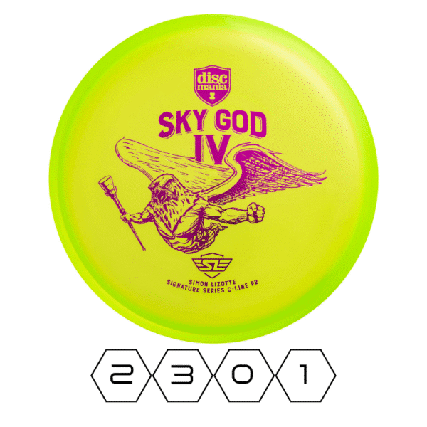 P2 Sky God 4 - Simon Lizotte Signature Series - C-line | Discmania