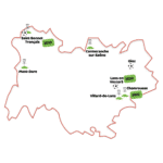 CARTE Parcours AUVERGNE RHÔNE ALPES