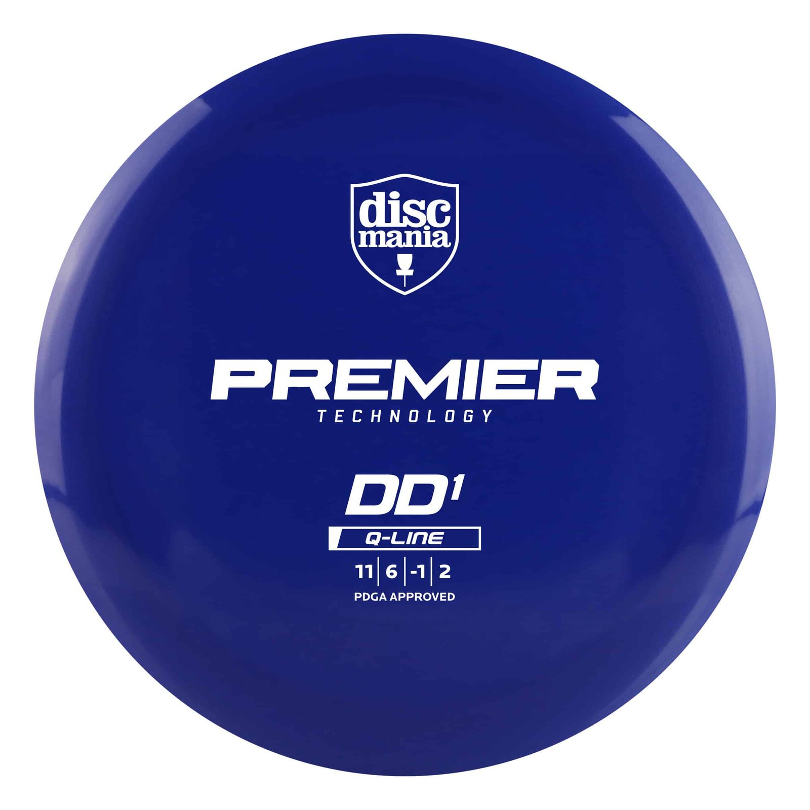 DD1 (11|6|-1|2) – Technologie PREMIER – Q-Line | Discmania